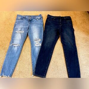 American Eagle stretch Skinny jeans size 14
